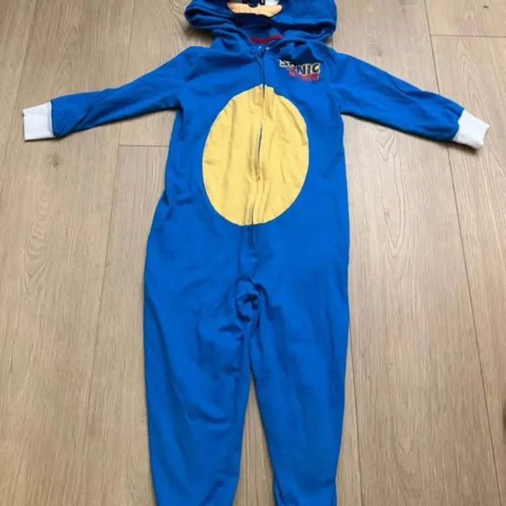 Sonic the Hedgehog Onesie size 5T cotton